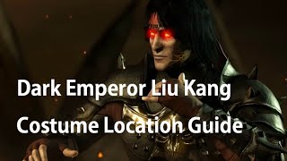 Mortal Kombat X  How To Unlock Dark Emperor Liu Kang Costume [upl. by Chun]