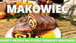 Makowiec Prosty przepis na pyszny domowy makowiec [upl. by Tann645]