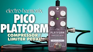 ElectroHarmonix PICO PLATFORM Compressor  Limiter EHX Demo by JON SKIBIC [upl. by Dunton]