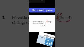 Nationellt prov matematik matte enkelt maths utbildning exam tips tricks education [upl. by Lyrehs]