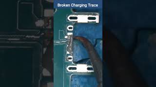 Broken Charging Trace mobilerepair technology [upl. by Ydnyc]