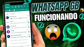 NOVO WHATSAPP GB FUNCIONANDO COM NÚMERO DIRETO✅🥳 [upl. by Lebam100]