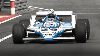 Ligier JS1115 F1 Car in action Cosworth DFV 30 V8 Pure Sound [upl. by Craig560]