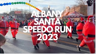 Albany Santa Speedo Run 2023 [upl. by Aleak]