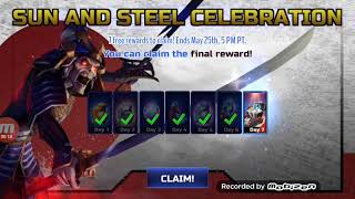 Iron Maiden Legacy Of The Beast  Sun And Steel Rewards Mobile [upl. by Leiuqese595]