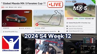 아이레이싱 Global Mazda MX5 Fanatec Cup [upl. by Auqinahs]