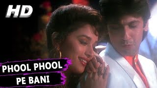 Phool Phool Pe Bani Teri Tasveer  Kavita Krishnamurthy Udit Narayan  Phool Songs  Madhuri [upl. by Ojybbob]