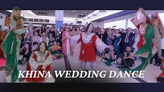 AFGHAN MAST WEDDING DANCE 2024  Khina dance [upl. by Atyekram255]