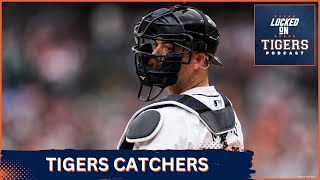 Jake Rogers and Dillon Dingler Detroit Tigers Catcher Breakdown [upl. by Suirrad485]