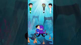 I paint a beautiful whale horrorstories animatedcartoon cartonanimation funnycartoon cartoon [upl. by Claudia]