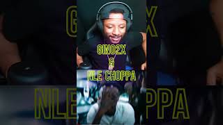 Nle Choppa Gino2x 😯 shortsfeed nlechoppa reaction trending [upl. by Newman]