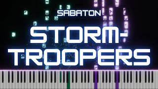 Stormtroopers  Sabaton  Piano Cover by xZeron [upl. by Okomom]