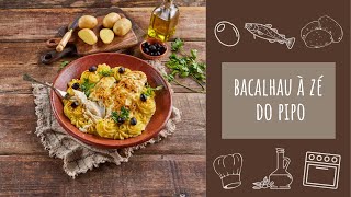 Bacalhau à Zé do Pipo receita fácil  TeleCulinária [upl. by Syst]