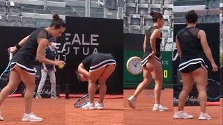 Martina Trevisan Tennis Highlights Rome 2021 [upl. by Oilisab]