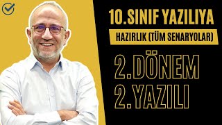 10SINIF 2 DÖNEM 2YAZILI  Tüm Senaryolar [upl. by Esela]