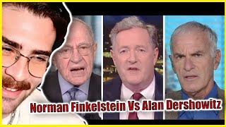 Norman Finkelstein Vs Alan Dershowitz On Israel Hamas  Hasan Clip Factory [upl. by Akeylah887]