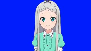 Anime Blue Screen Blend S  Hideri [upl. by Aidahs]