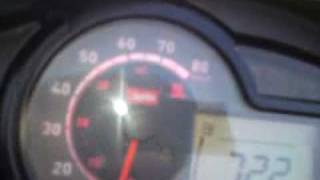 Aprilia Sr 50 R 98KMH TOP SPEED [upl. by Amliv922]