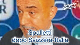 Dopo SvizzeraItalia Spalletti dice che “bisogna metter mano al telaio” spalletti europei2024 [upl. by Markson]