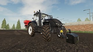 Farming Simulator 19 Czech Valley V2 Nawozy Valtrą na rzepak i pod korzeń słonecznika odc 16 [upl. by Aileve]