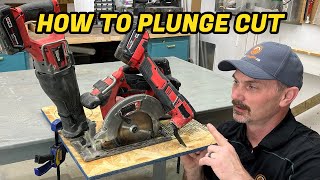 How To Plunge Cut Using 4 Different Saws [upl. by Iruy]