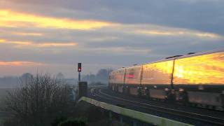 Cork  Dublin Railway Curragh Kildare HD Quality [upl. by Asil]