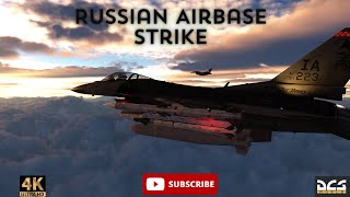 Massive Assault on Russian Airbase Digital Combat Simulator Syria Map [upl. by Acino]