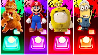 TheGarfTheGarfield vs ⚡SuperMario vs ⚡ Oddbods vs ⚡ Minions 💥all the best 💥 [upl. by Waldman]