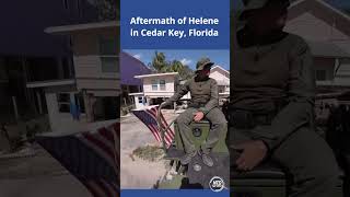 VIDEO Aftermath of Helene in Cedar Key Florida [upl. by Linders]