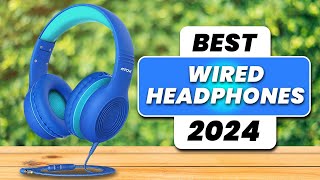 Top 5 Best Wired Headphones amp Earbuds for 2024 [upl. by Suired121]