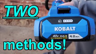 How to replace reload string on Kobalt 40V trimmer [upl. by Vivl]