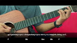 Parayathe Ariyathe Guitar Chords  Udayananu Tharam Malayalam Movie  Malayalam Guitar Chords [upl. by Halliday679]