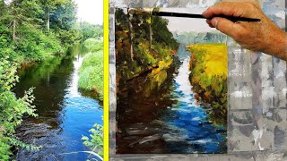 Astuce facile pour harmoniser les couleurs de vos tableaux – Cours de peinture débutant [upl. by Calypso]