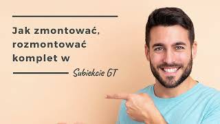 Jak zmontować rozmontować komplet w Subiekcie GT [upl. by Idnerb742]