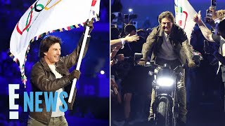 See Tom Cruise’s EPIC Routine to Close Out the 2024 Paris Olympics  E News [upl. by Ilyssa883]