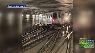 CBS 2 Exclusive Human Error To Blame For CTA Blue Line Derailment CTA Workers Union Says [upl. by Trescha]