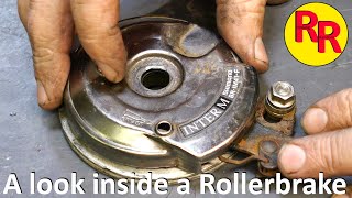 A look inside a Shimano Rollerbrake [upl. by Boyden]