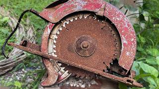 Trully Restored a Makita N5900B 235mm Circular Saw for the Woodshop [upl. by Dewey]