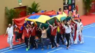 Jeux des iles Ocean Indien  Final Badminton [upl. by Macgregor777]