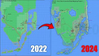 GTA 6 Map From LEAKS To The OFFICIAL Trailer 2022  2024 [upl. by Nah715]