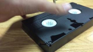 Rewinding a VHS tape [upl. by Aros]