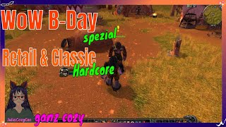 WoW zum Happy Birthday Retail und Classic Hardcore im Vergleich  Mulgore Startgebiet [upl. by Yramesor274]