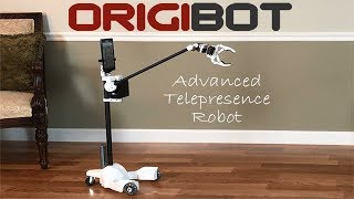 ORIGIBOT Carbon Fiber Advanced Telepresence Robot with Arm amp Gripper [upl. by Meuser]