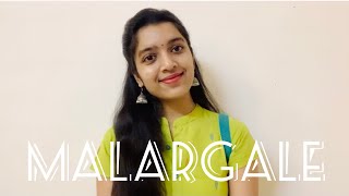 Malargale Malargale  Cover by shruthika  AR Rahman  Love birds [upl. by Ennayehc205]