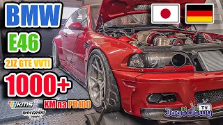 KMS Engine  BMW E46  2JZ  PONAD 1000KM [upl. by Yrrehc]