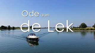 dutch Met de motorboot over de Lek 1 tussen Vianen en Wijk boattrip [upl. by Nevuer]