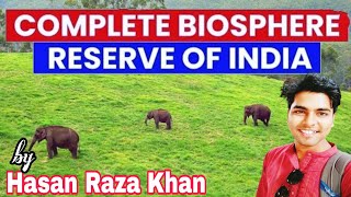 Biosphere Reserves in India upscpreparation2024 Protected Areas nationalpark [upl. by Charline]