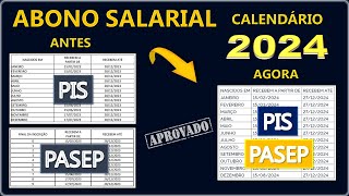 PIS PASEP Abono Salarial de 141200 em 2024 com NOVO CALENDÁRIO de PAGAMENTO  Como saber se tenho [upl. by Ettelocin]