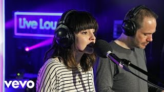 CHVRCHES  Cry Me A River Justin Timberlake cover in the Live Lounge [upl. by Anirtap]