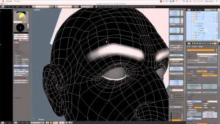 Creating a Realistic Head in Blender  part 09  Beard Eyebrows and Eyelashes [upl. by Palgrave211]